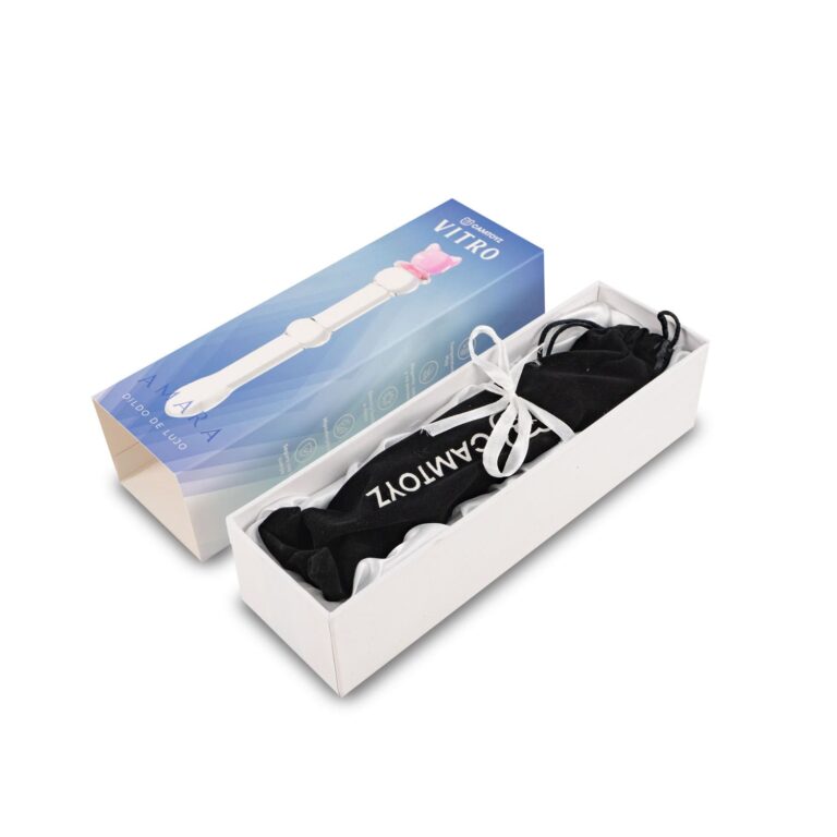 ✨ Vitro Dildo de Vidrio Amara – 17 cm