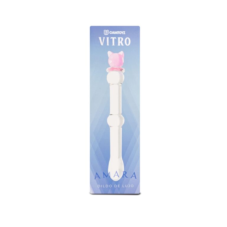 ✨ Vitro Dildo de Vidrio Amara – 17 cm