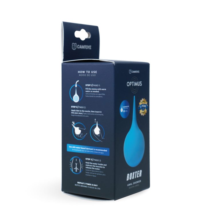 🚿 Ducha Anal Boxter de Silicona