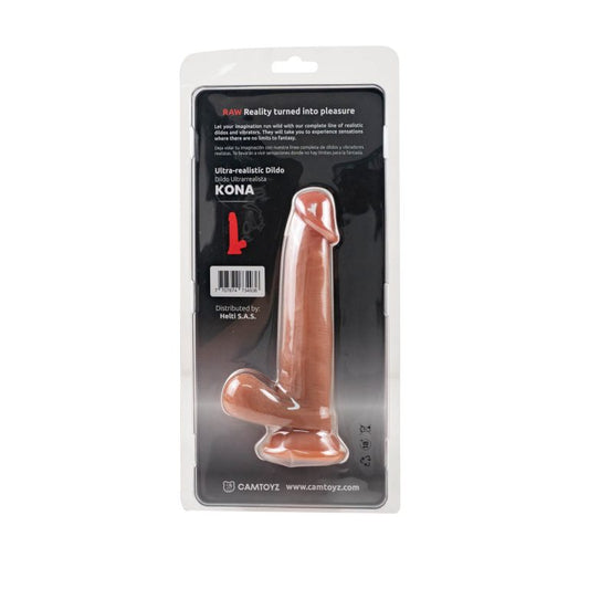 🍯 Dildo Ultra Realista Kona Camtoyz 19 cm
