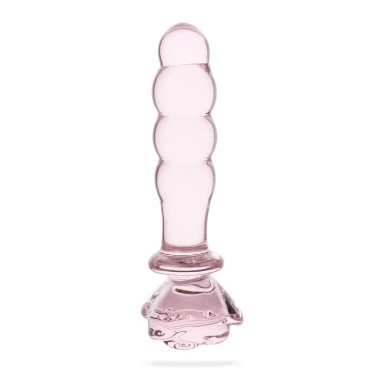 👑 Dildo de Vidrio Queen – 14 cm