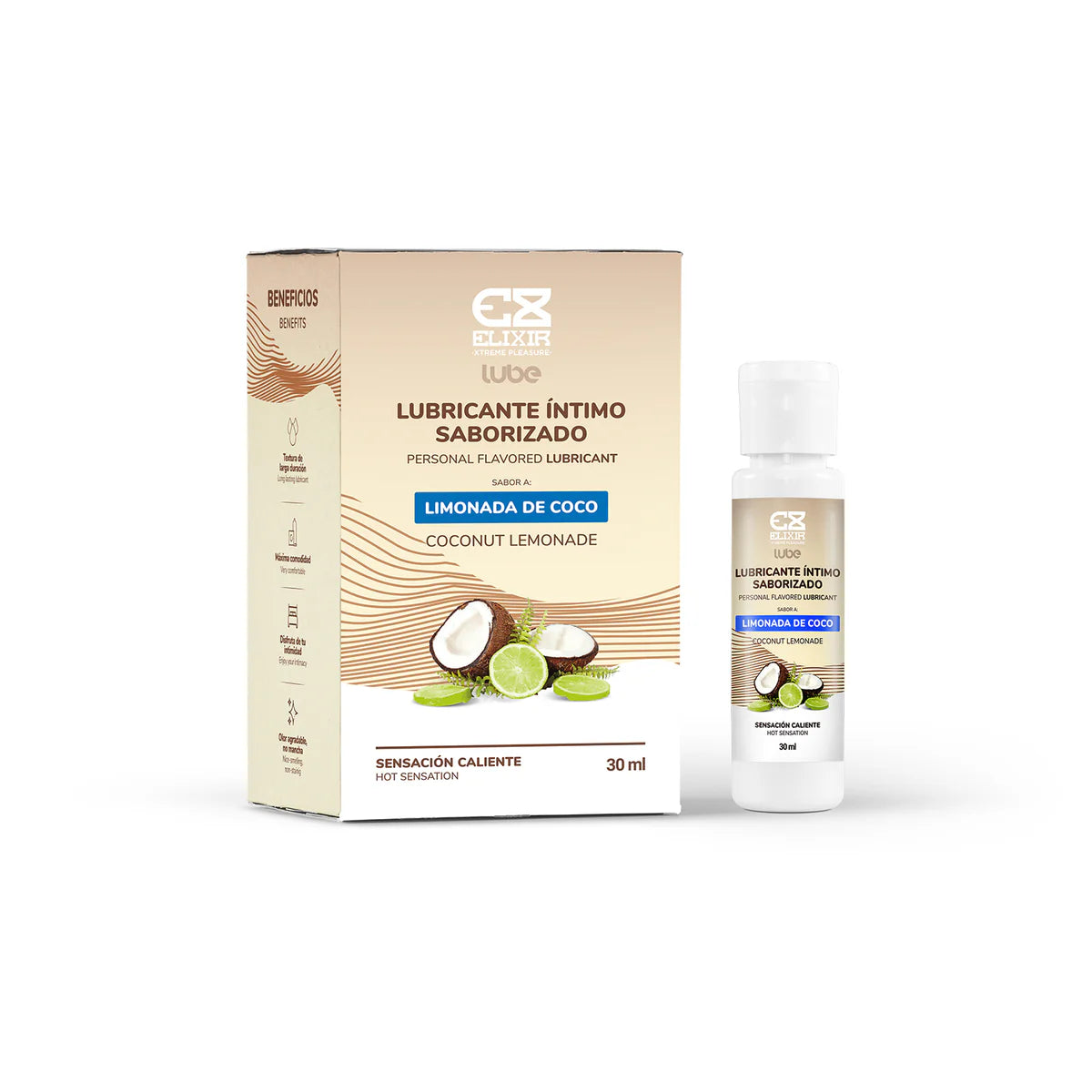 🔥 Lubricante Saborizado Elixir