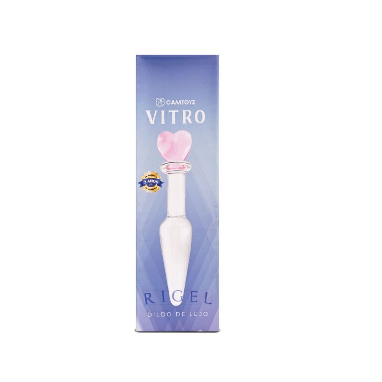 💎 Vitro Dildo de Vidrio Rigel – 13 cm
