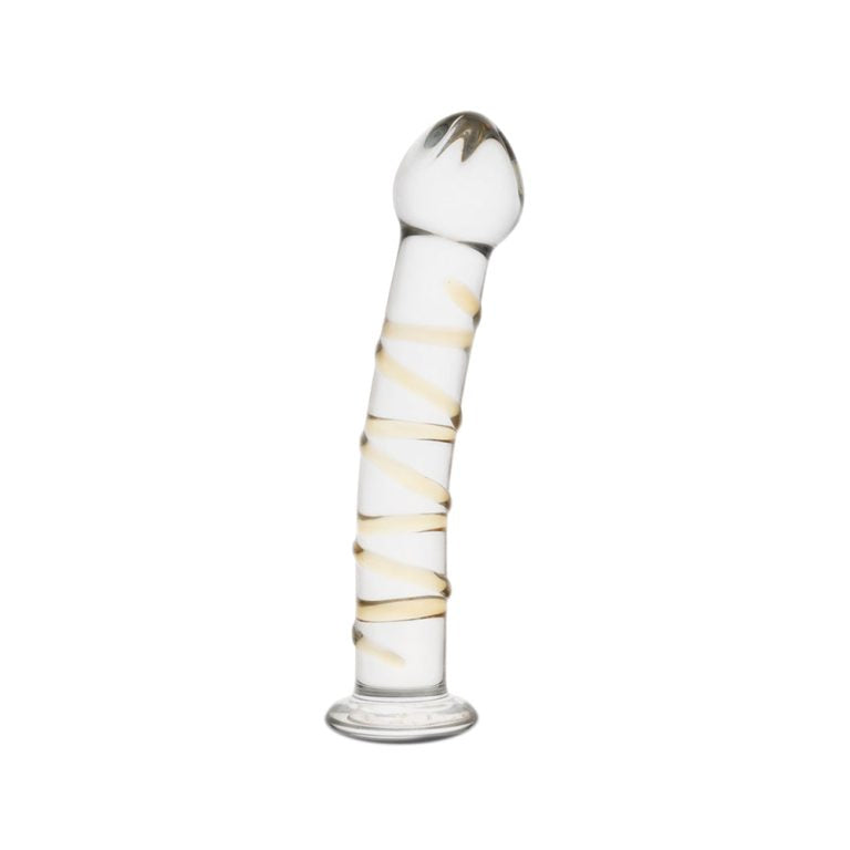 🍆 Dildo de Vidrio Raymond – 19 cm