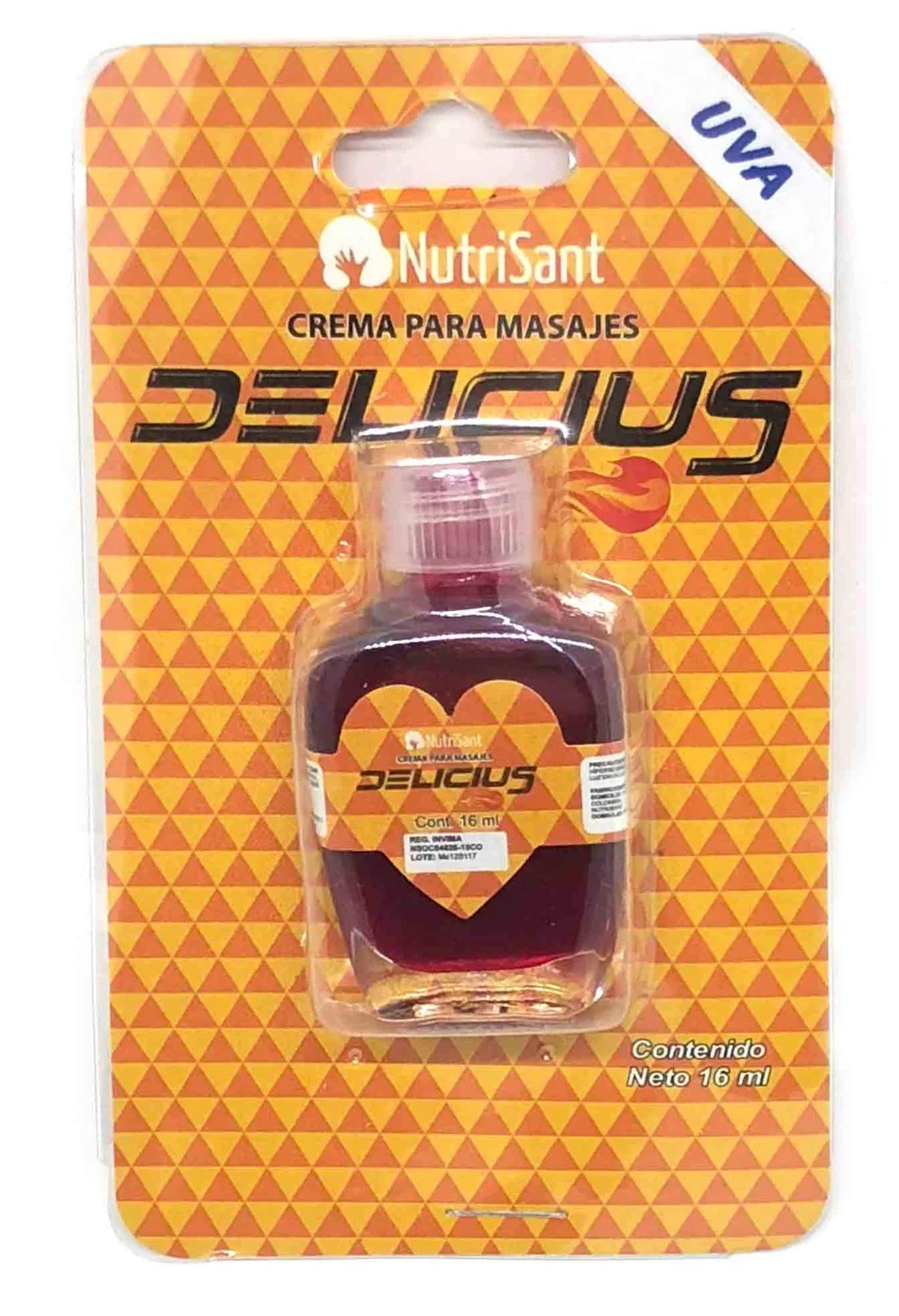 🍓 Aceite Caliente para Masajes Delicius