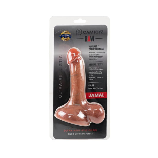 🍑 Dildo Ultra Realista Jamal Camtoyz 18 cm