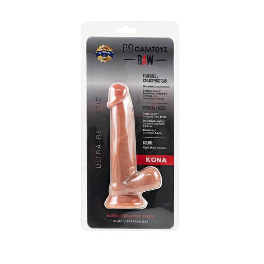 🍯 Dildo Ultra Realista Kona Camtoyz 19 cm