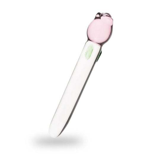🌸 Dildo de Vidrio Flor – 20 cm