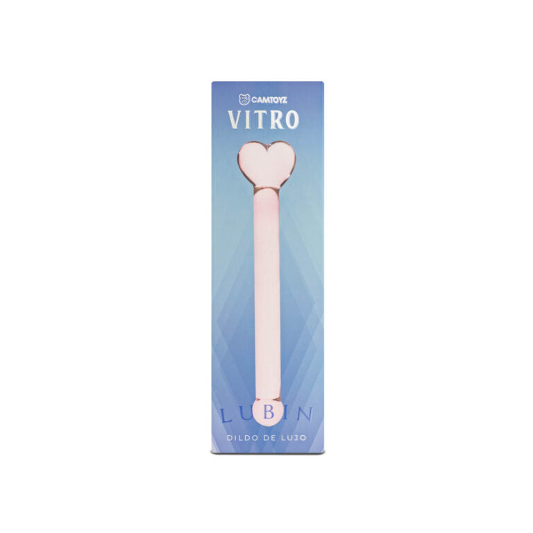 💎 Vitro Dildo de Vidrio Lubin – 22.5 cm