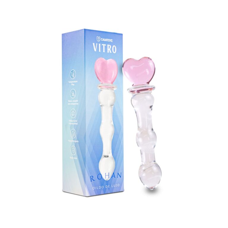 💎 Vitro Dildo de Vidrio Rohan – 20 cm