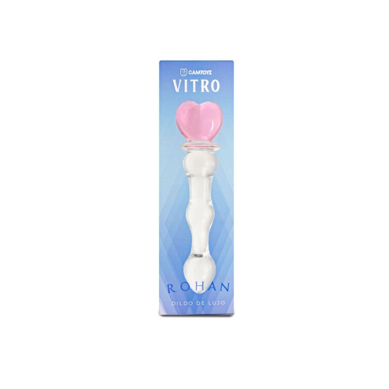 💎 Vitro Dildo de Vidrio Rohan – 20 cm