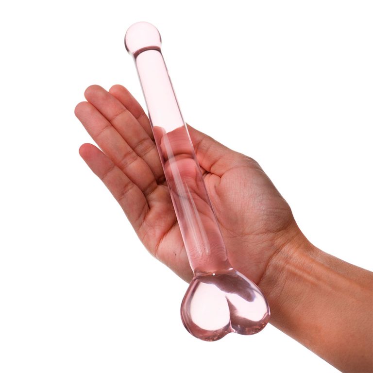 💎 Vitro Dildo de Vidrio Lubin – 22.5 cm