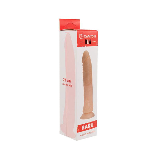 🍇 Dildo Barú Morado 21 cm – Camtoyz